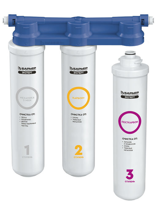 -23% Фильтр-водоочиститель EXPERT SLIM Классик с краном, Барьер  фото 2