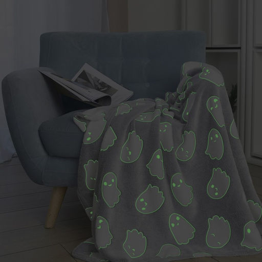 Плед светящийся Casa Conforte Stella Casper 100х150см, серый, фланель 190 гр/м, пэ100%  фото 3