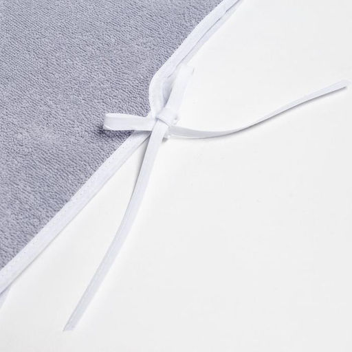 Полотенце-пончо Крошка Я Гномик, цвет серый, размер 24-32, 100 % хлопок, 320 г/м2  фото 10