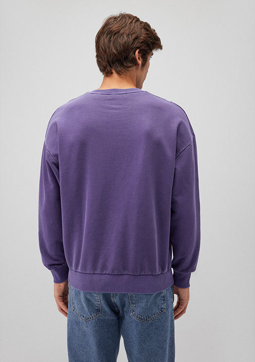 Rick and Morty Bask?l? Mor Sweatshirt - Mavi фото 4