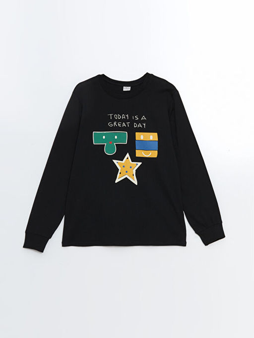 Bisiklet Yaka Erkek ?ocuk Pijama Tak?m? - Waikiki фото 2