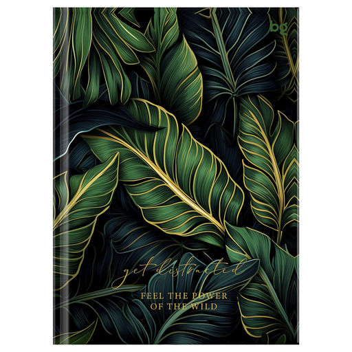 Бизнес-блокнот А6 64л. ЛАЙТ "Tropic style" ("BG", ББ6и64_лм_тф 64785) матовая ламинация, тиснение фольгой