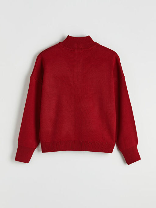 Dik Yaka Kad?n Triko Kazak