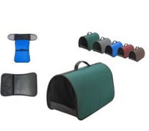 Сумка-переноска Редпл.жесткая "САКВОЯЖ" №1 36,5*22*22см (нейлон однотон., пластик) ТМ "ЧИП" 90001