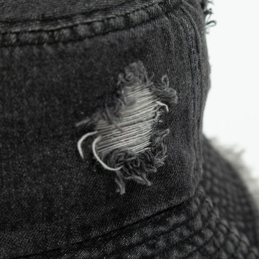 Панама унисекс MINAKU джинсовая, чёрная, размер 56-58