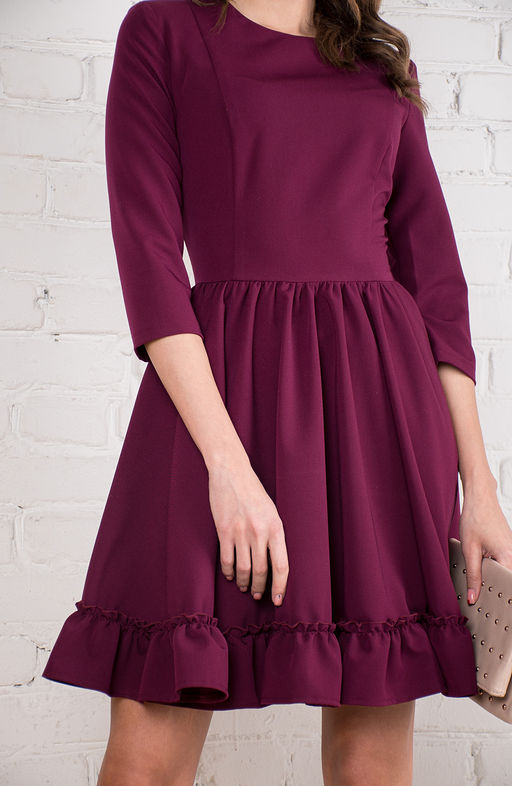 Коктейльное платье сангрия - Donna saggia фото 5