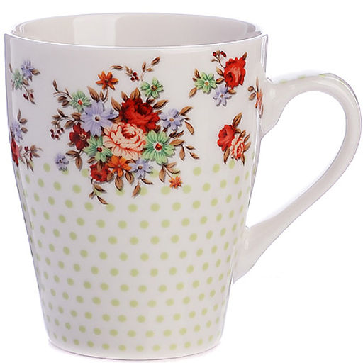 25977 Кружка 340мл Цветы (мин. 4шт)LR(х36) - Mayer&boch фото 2