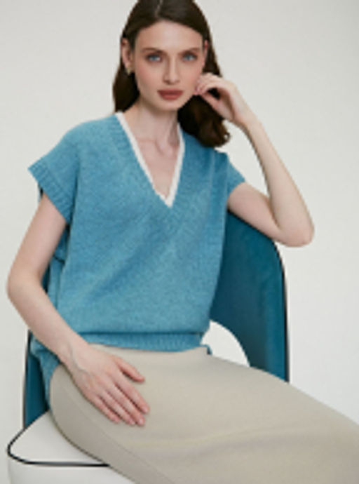 Жилет 111.080001-2/голубой