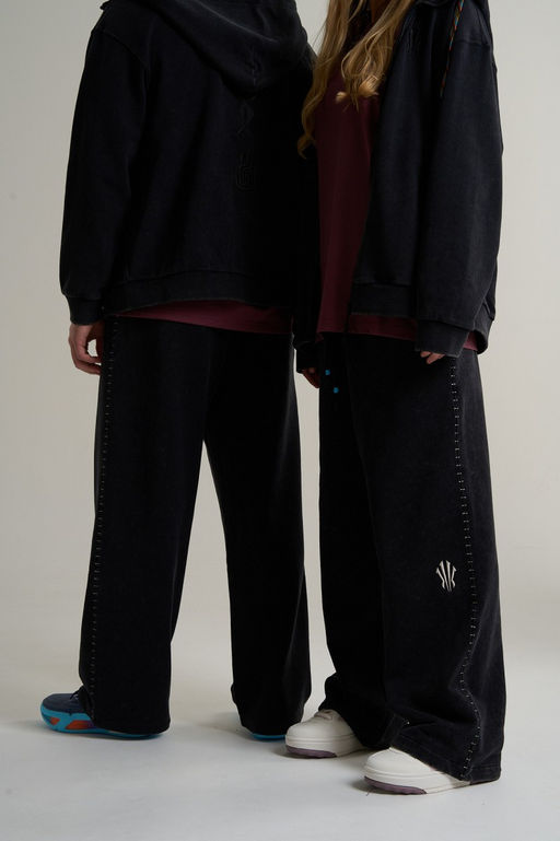 Брюки трикотажные Черный KAI Knit Track Pants - Anta фото 3