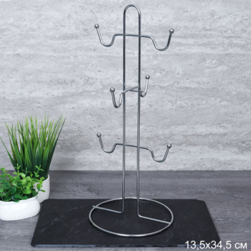 Подставка для 6 кружек 13,5 x35,5 см / 737-М /уп 100/