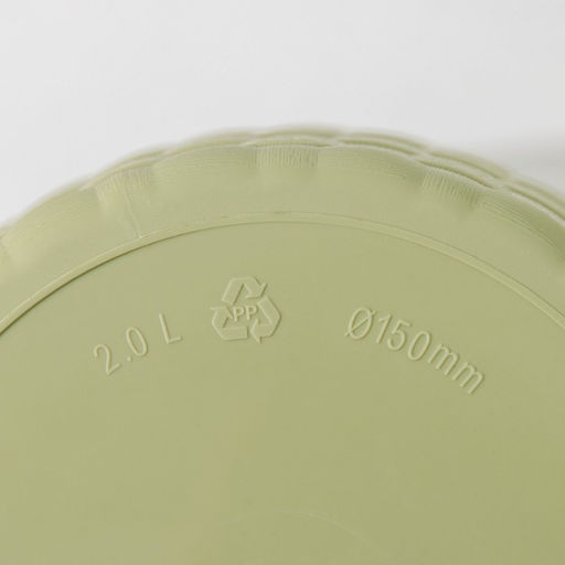 Цена за 2 шт. Горшок для цветов с поддоном «Петропласт. Ротанг», 2 л, пластиковый, оливковый