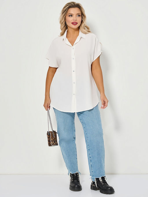 Рубашка 0293-1а слоновая кость - Aquarell фото 64