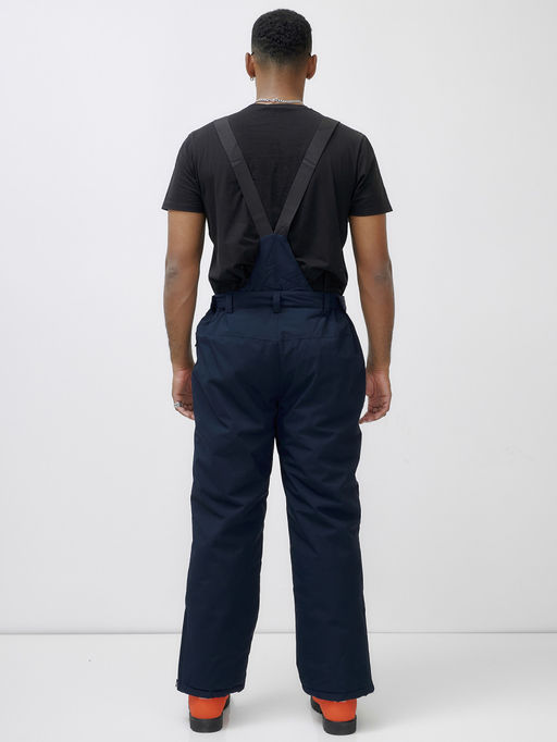 Горнолыжный костюм мужской зимний темно-синего цвета 390TS - Leifensh фото 27