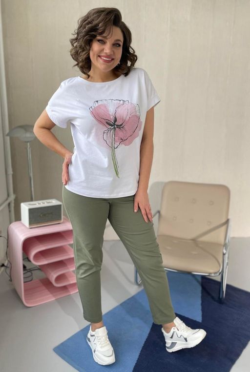 Футболка Rumoda 2113 белый  фото 5