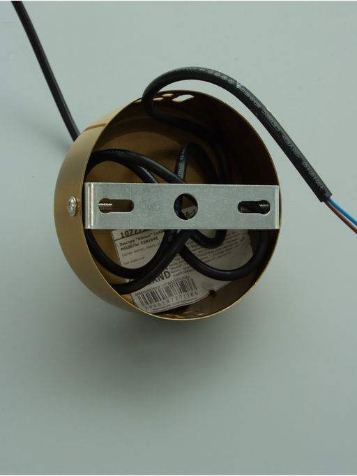 Светильник «Кёльн» 1×40 Вт Е27 бронза/черный 32×32×100 см