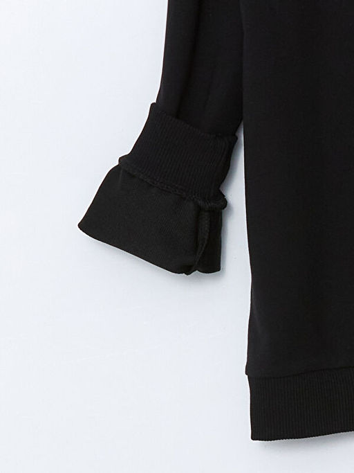 Bisiklet Yaka Bask?l? Erkek ?ocuk Sweatshirt - Waikiki фото 2