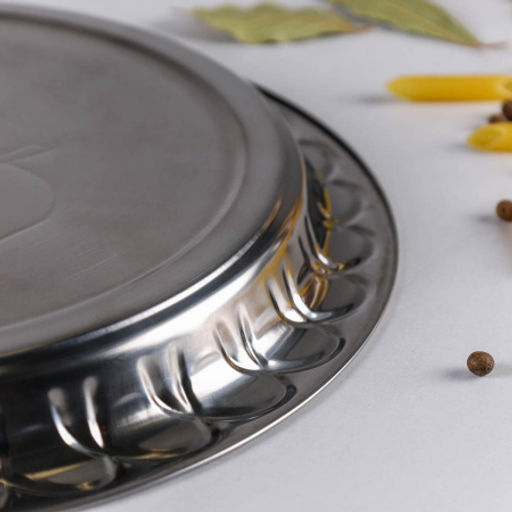 Блюдо 31 см металл с декором Яблоки /h=2.5/ DF-1130 /уп 200/ 0.135 - Галеонтрейд фото 6