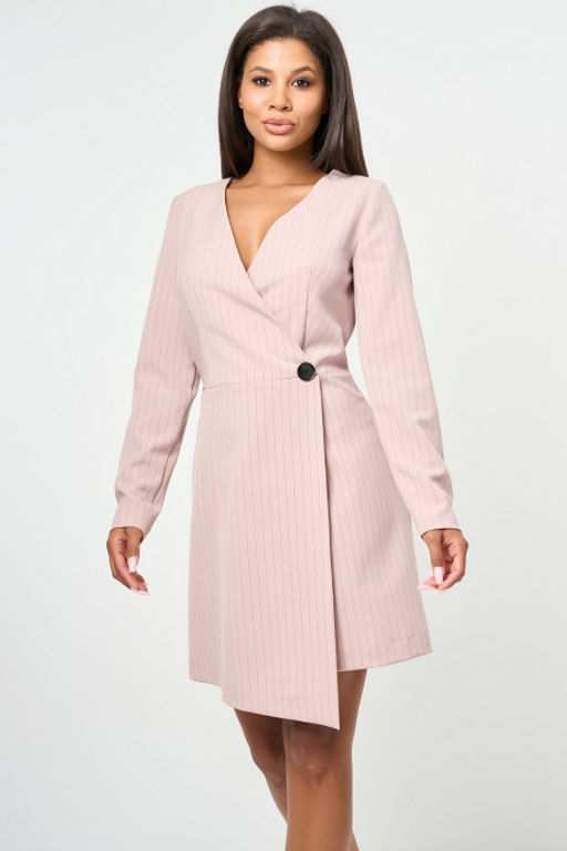 Офисное платье в полоску - Fly фото 16