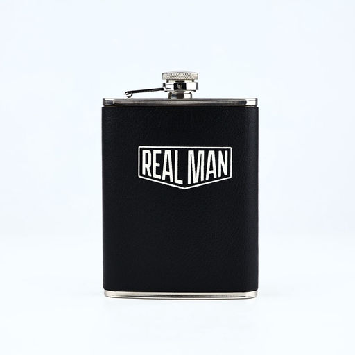 Подарочный набор REAL MAN, фляжка 240 мл, стопки 30 мл ? 2 шт., воронка