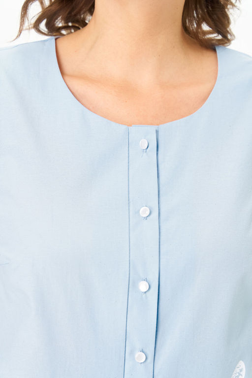 Блуза ДаЛи 5768 голубой