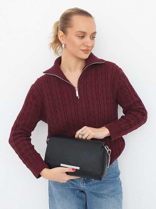 Сумка 0473C black Polina&Eiterou