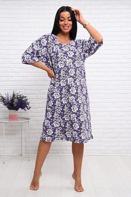 Туника махра (01020, сиреневый)