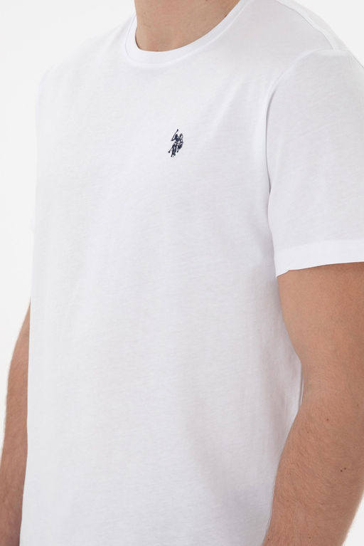 Erkek Regular Fit Bisiklet Yaka Beyaz Basic Ti__rt Sepette S_rpriz _ndirim - U.s. polo assn фото 7