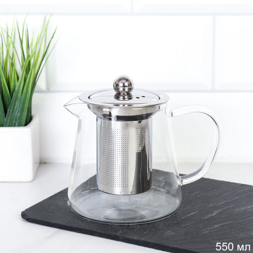 Чайник заварочный с ситом 550 мл / LCTP2601 /уп 100/720024