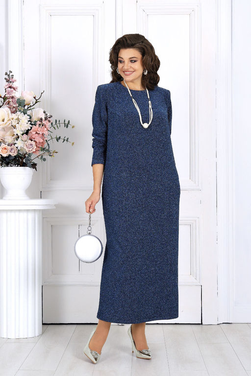 Платье Ninele 6036 синий фото 6