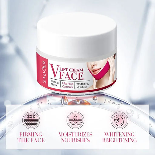 SADOER Омолаживающий крем для лица с лифтинг эффектом V Lift Face Cream, 30гр.  фото 5