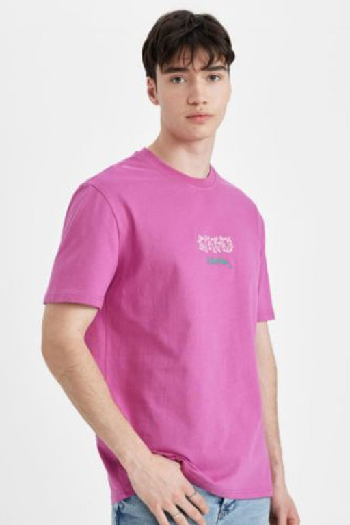 Keith Haring Regular Fit Bisiklet Yaka K?sa Kollu Tisort