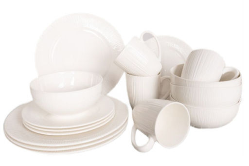 Набор столовый JEWEL Шармель 16 предметов (new bone)