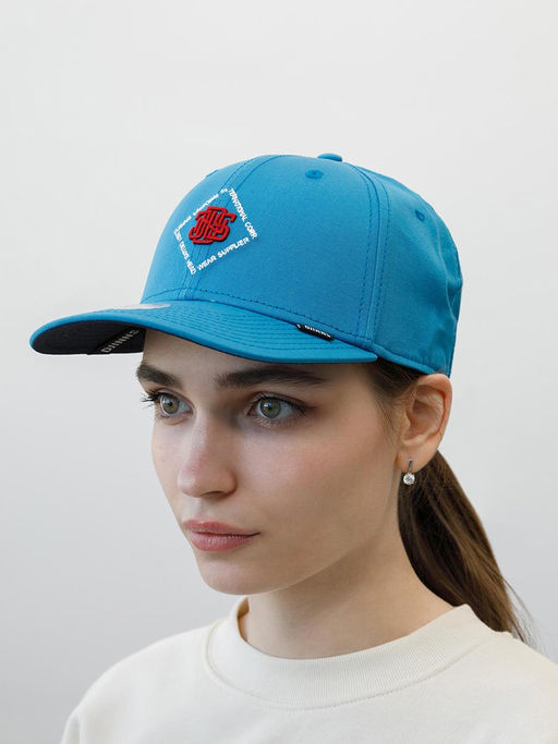 Бейсболка DJINNS арт. 6P TrueFit 2.0 New Diamond (синий)