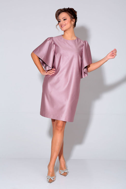 Платье Liona Style 870 розовый