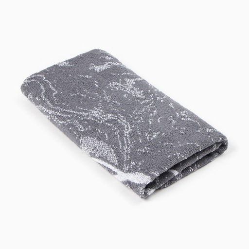 Полотенце махровое Этель Илья, 50?90 см, 100% хлопок, 420 г/м?, серое