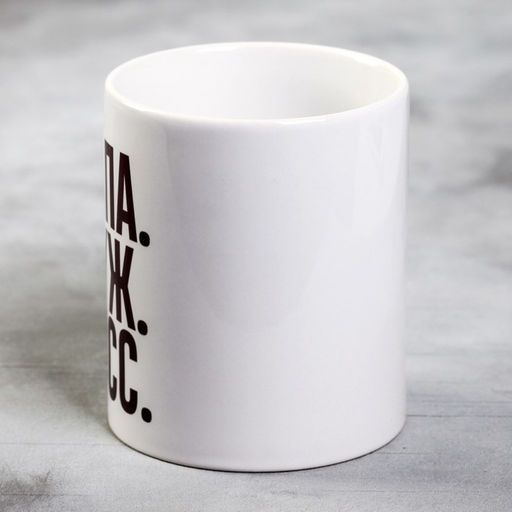 Кружка чайная керамическая Папа, муж, босс, 320 мл