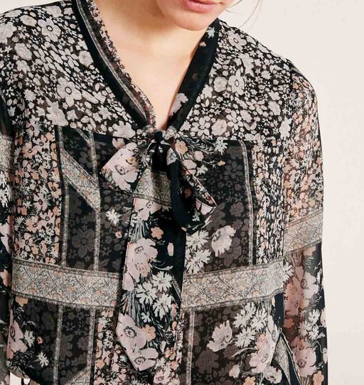 Блузка, черно-пестрая - Heine фото 5