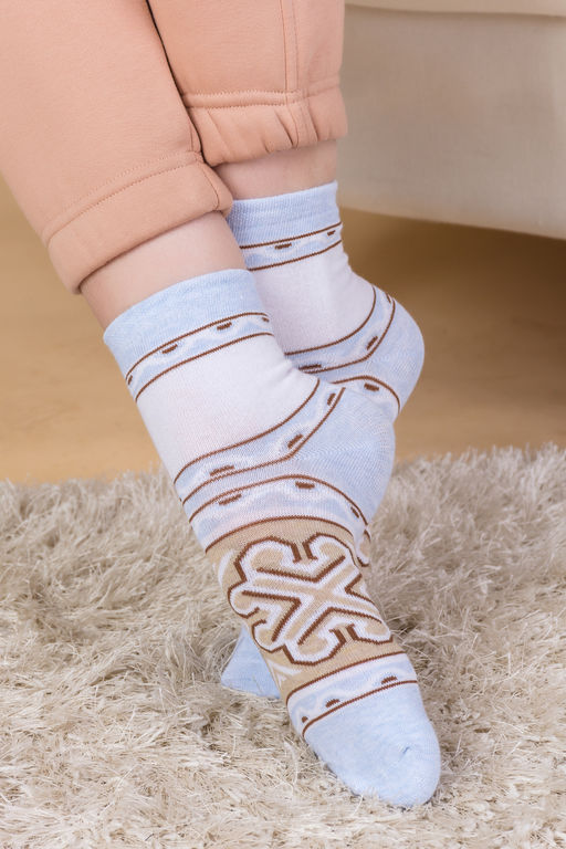 Цена за 6 пар. Носки Сияние женские - Berchelli фото 29