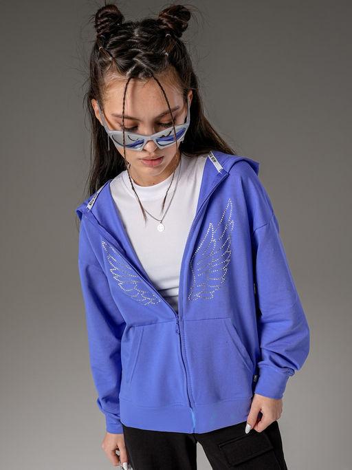 Толстовка лавандовый 241253801 - Nota bene фото 2