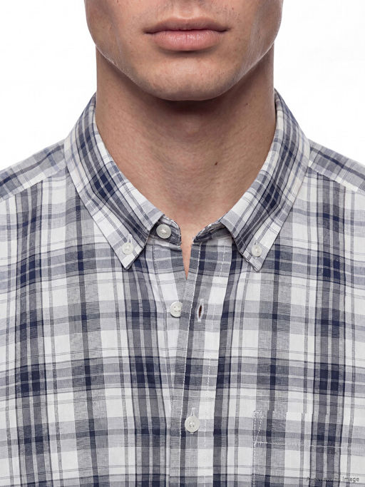 Regular Fit Ekose Poplin Erkek G?mlek