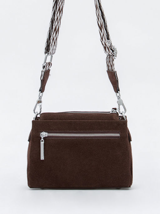 Сумка женская кожаная 1024CF coffee Polina&Eiterou в Новосибирске