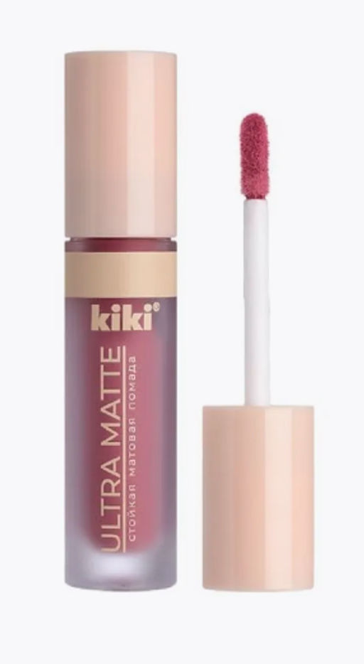 KIKI Помада жидкая матовая д/губ ULTRA MATTE 304 дымчатый розовый