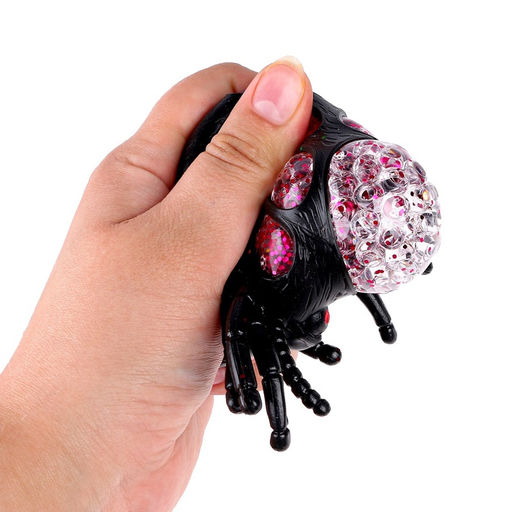 Цена за 12 шт. Антистресс игрушка - прикол «Паук», мялка с гидрогелем, МИКС