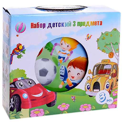 24022 Детский набор 3пр Футбол LR (х12) - Mayer&boch фото 2