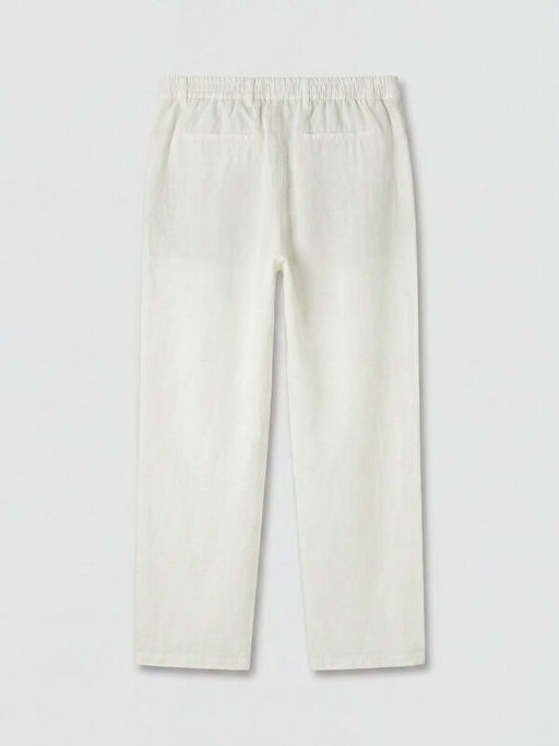 Regular Fit %100 Keten Erkek Pantolon