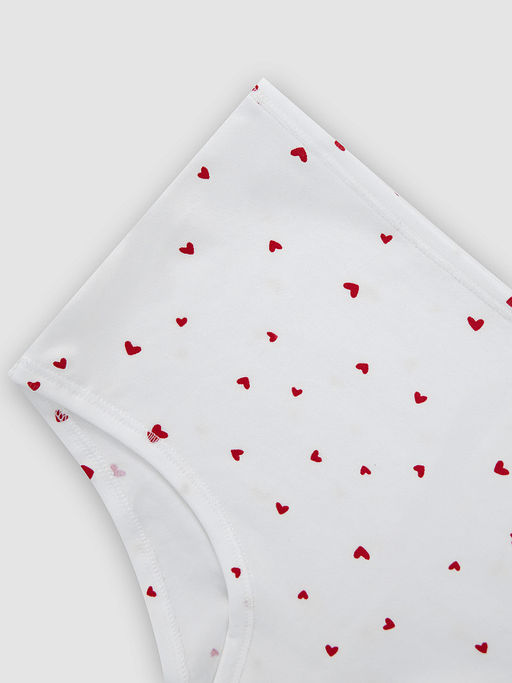 Цена за 2 штуки! Трусы шорты женские с принтом в сердечко - Mark formelle фото 8