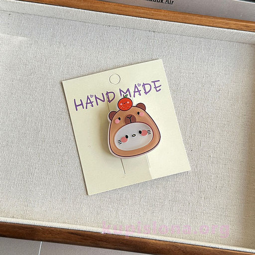 Заколка для волос Capybara cat - Купи слона фото 3