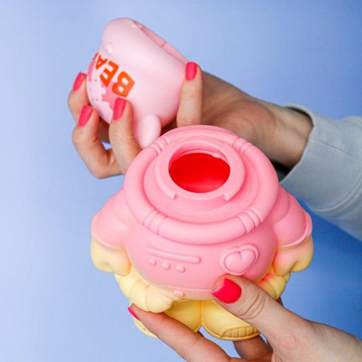 Копилка Cosmo bear, pink (20,5 см), пластик