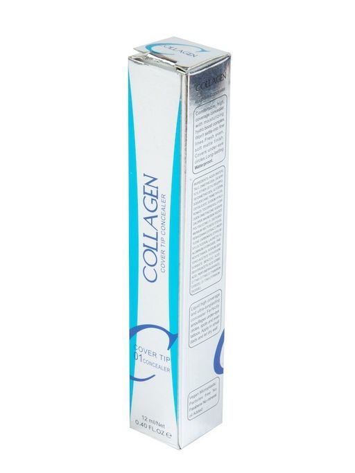 Консилер для лица с коллагеном Collagen Cover Tip Concealer, 01 - ANGEALA фото 5