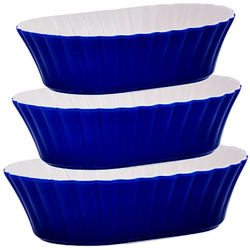 29579 Набор салатниц керамика 3 пр.LR (х6)